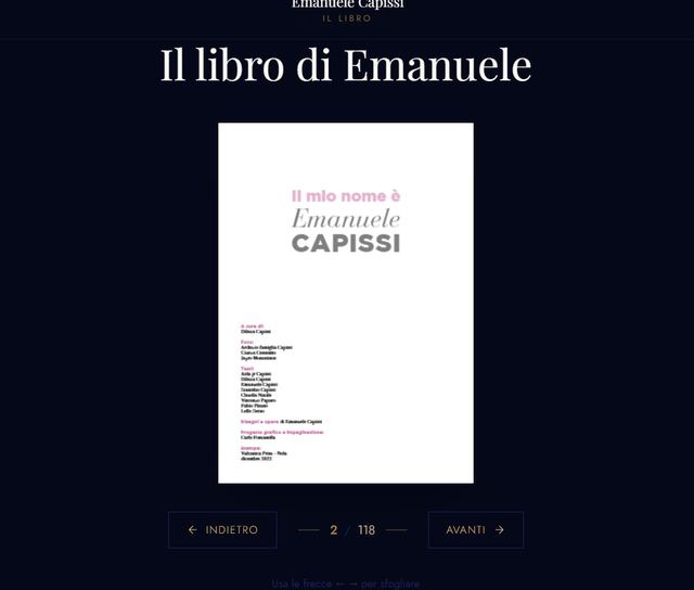 Emanuele Capissi — Sito Memoriale — dettaglio 4