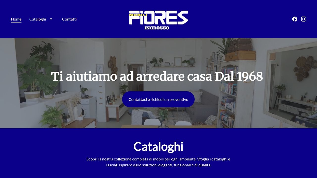 Fiores Mobili — Arredamento Elegante — screenshot principale