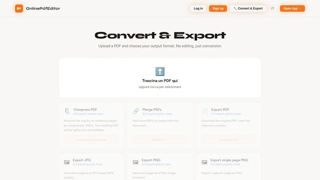 OnlinePdfEditor — Editor PDF e Convertitore — dettaglio 2